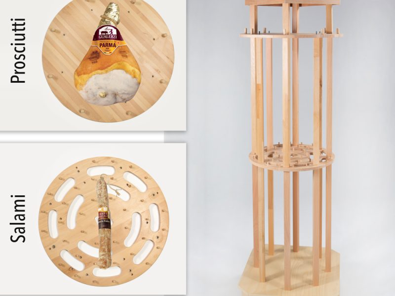 Colonna porta Prosciutti e Salame
