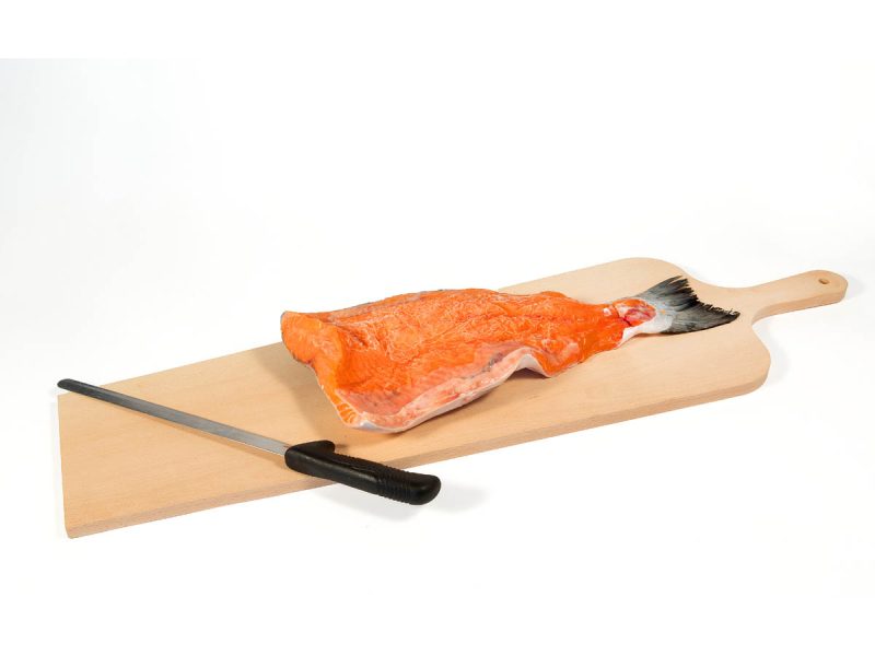 Tagliere per salmone con manico by Foodlab