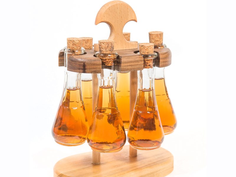 Espositore distillati da tavolo