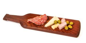 Tagliere degustazione a forma di bottiglia