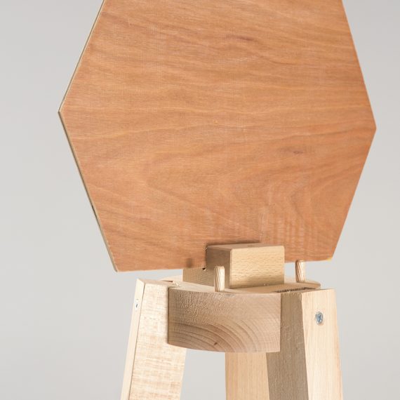 Forma di piramide porta prosciutti