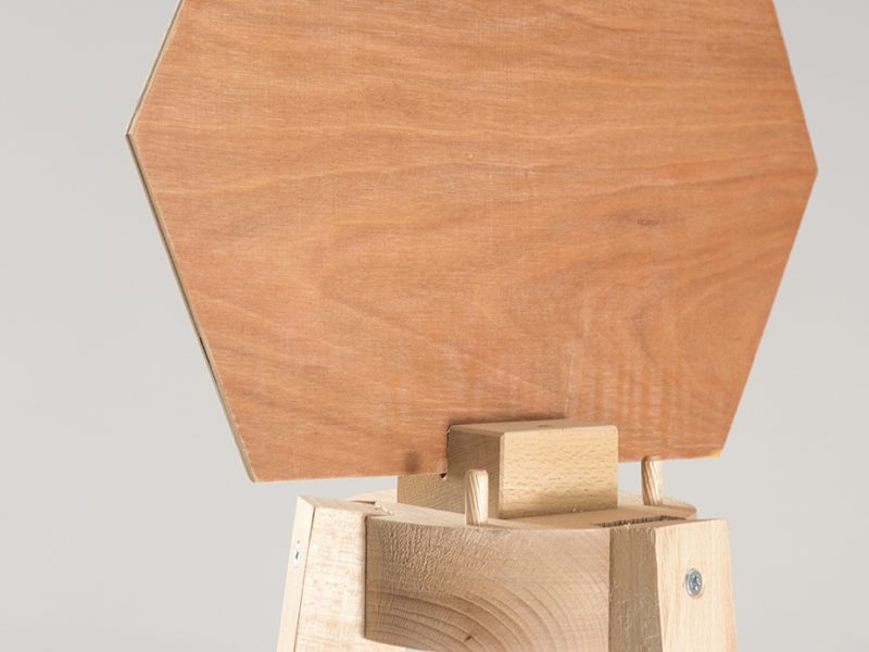 Forma di piramide porta prosciutti